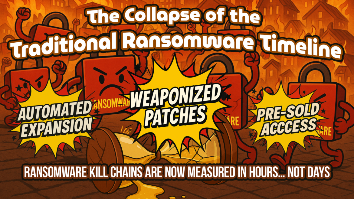 Ransomware kill chains are collapsing